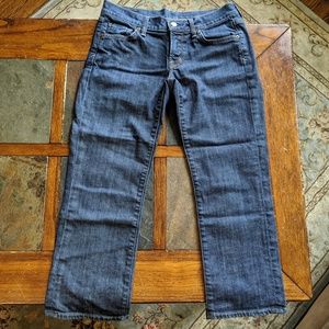 Kelly Stretch Low Waist Cropped Jeans